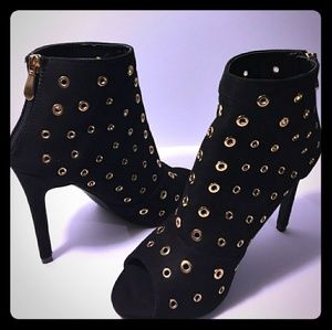 Trendy and unique open toed heels